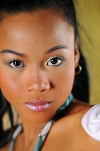 hot asian maid getting fucked while the older guy masturbates